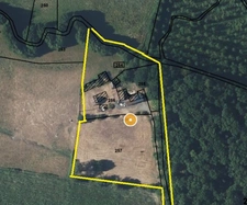 Maison à vendre 4 pièces proche de CONNERRE (72)FERMETTE en campagne isolée de 60 m² habitables 2 chambres avec un potentiel evolutif sur dependances, 1 hectare de terrain avec ruisseau 