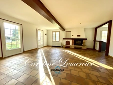 Maison à vendre 5 pièces proche de CONNERRE (72)La Chapelle saint remy, Maison sur sous-sol total 90 m² habitables  avec un très beau terrain de 2500 m² paysagé