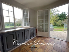 Maison à vendre 5 pièces proche de CONNERRE (72)La Chapelle saint remy, Maison sur sous-sol total 90 m² habitables  avec un très beau terrain de 2500 m² paysagé