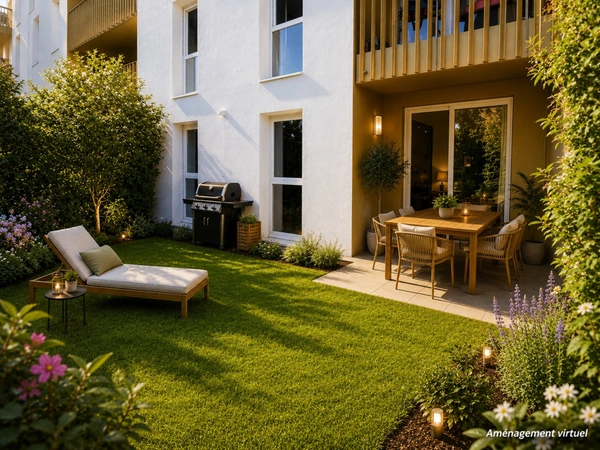 Appartement 2 pièces avec jardin – Saint-Priest, secteur Revaison