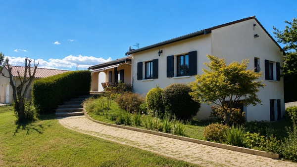 Les Côtes-d'Arey – Maison de plain-pied T4 avec sous-sol complet et vue dégagée