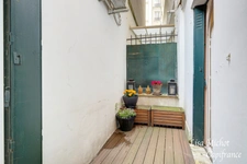 Ternes - Maillot, Appartement 3 pièces style atelier avec terrasse sans vis à vis