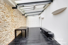 Ternes - Maillot, Appartement 3 pièces style atelier avec terrasse sans vis à vis