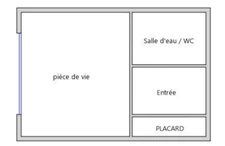 Studio 15,44 m² à vendre à Neuilly Sur Seine