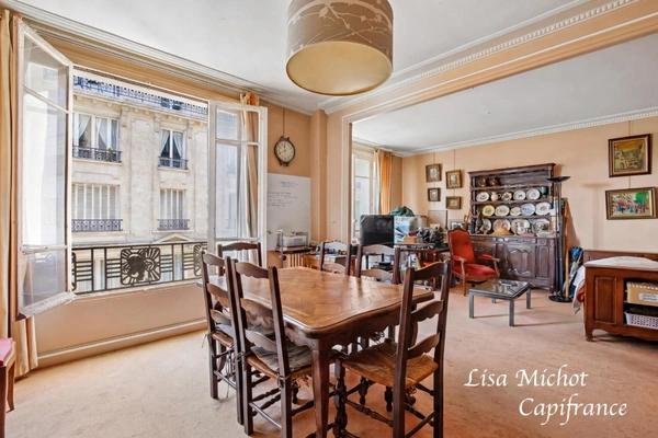 Paris 16ème Auteuil, Appartement 6 pièces au pied des commodités