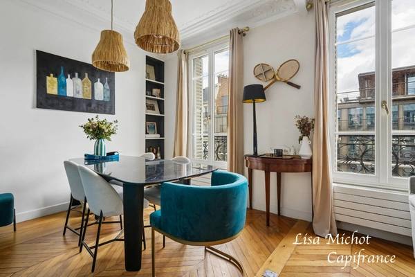 Neuilly-sur-Seine, appartement 3 pièces au charme de l'ancien au sein d'une résidence de standing