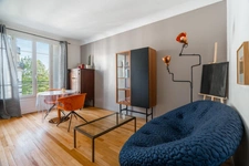Porte Maillot - Appartement meublé cosy avec une belle vue dégagée