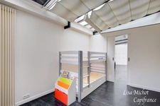 Ternes - Maillot, Appartement 3 pièces style atelier avec terrasse sans vis à vis
