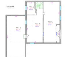 Maison de 250m2 + sous-sol de 80m2