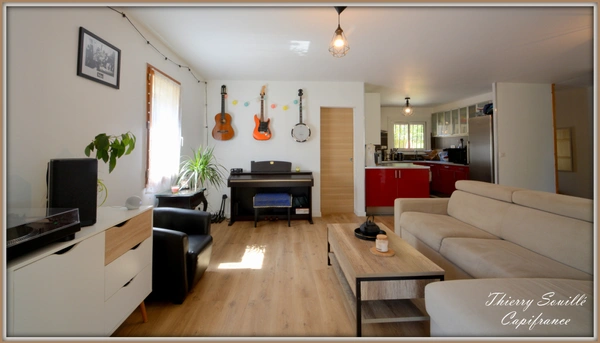 Maison 7 pièces, 128m², 5 chambres.