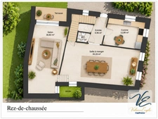ARGENS-MINERVOIS – Maison de caractère avec 4 chambres, terrasses, jardin arboré et garage
