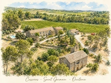 Domaine viticole d'exception de 47 hectares avec mas en pierre, gîtes et vignoble AOC Minervois – Hérault