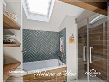 MAISON CONTEMPORAINE À OSSATURE BOIS – DPE A – PISCINE AU SEL – LA CAUNETTE