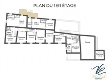 Domaine de caractère – 46 ha, mas en pierre, vignoble bio AOC, gîtes et piscine – Minervois