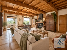 Maison à vendre à Pépieux – 4 chambres, piscine, jardin et très grand garage