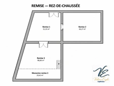 Atelier en pierre à vendre à Pépieux – 233 m² avec mezzanine