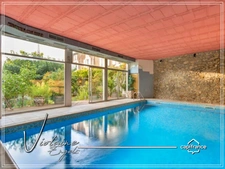 Olonzac – Exceptional 408 m² property with pool, garden and two independent homes – high-yield holiday rental business