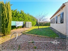 Villa de plain-pied lumineuse avec jardin piscinable et garage – Félines-Minervois