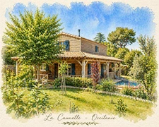 LA CAUNETTE – HAMEAU DE BABIO – MAISON CONTEMPORAINE D’EXCEPTION AVEC PISCINE – ENVIRONNEMENT NATUREL PRÉSERVÉ