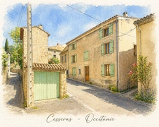 Maison de caractère avec dernier étage dédié à la location saisonnière – fort potentiel de revenus – Haut Minervois
