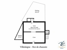 MAISON DE CARACTÈRE – 6 CHAMBRES, ASCENSEUR, TERRASSE ET VUE SUR LES VIGNES – VILLEDAIGNE