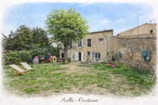 Maison bourgeoise de caractère avec jardin – 259 m² – Azille (Minervois)