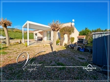 Villa de plain-pied lumineuse avec jardin piscinable et garage – Félines-Minervois