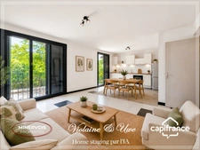 Maison en pierre rénovée avec grand garage, terrasse, cour et terrain – Siran (34210)