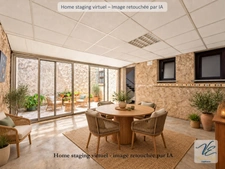 **Renovated house for sale in Siran – 3 bedrooms, terrace, courtyard and large garage**