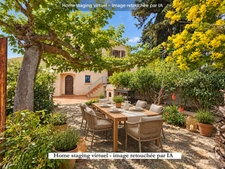 ARGENS-MINERVOIS – Maison de caractère avec 4 chambres, terrasses, jardin arboré et garage