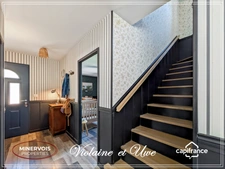MAISON CONTEMPORAINE À OSSATURE BOIS – DPE A – PISCINE AU SEL – LA CAUNETTE