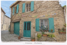 Maison de caractère avec tour médiévale, terrasse plein sud et grand garage – Cesseras