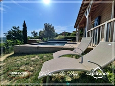 LA CAUNETTE – CONTEMPORARY ECO HOME WITH POOL – PEACEFUL HAMLET SETTING