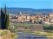 Villa de plain-pied lumineuse avec jardin piscinable et garage – Félines-Minervois