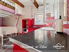 Charming Village House with Terraces – 2 Bedrooms – Investment Opportunity – Cesseras, South of France