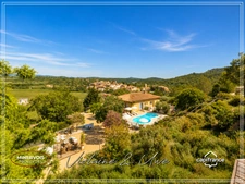 AGEL – PROPRIÉTÉ DE CHARME AVEC HABITATION PRIVÉE & 4 GÎTES – PISCINE – VUE PANORAMIQUE