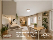 Charming Village House with Terraces – 2 Bedrooms – Investment Opportunity – Cesseras, South of France