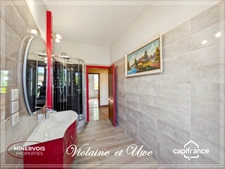 Maison vigneronne de caractère avec jardin, spa, hammam et grand garage – Au cœur du Minervois