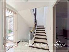 Maison en pierre rénovée avec grand garage, terrasse, cour et terrain – Siran (34210)