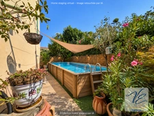 **Renovated character house with garden and private parking near Béziers**