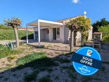 Villa de plain-pied lumineuse avec jardin piscinable et garage – Félines-Minervois
