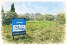 Spacious Land with Building Potential – 3,730 sqm – South of France Countryside
