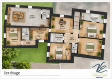 ARGENS-MINERVOIS – Maison de caractère avec 4 chambres, terrasses, jardin arboré et garage