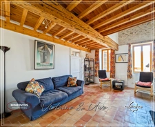 Maison de caractère avec tour médiévale, terrasse plein sud et grand garage – Cesseras