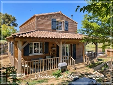 MAISON CONTEMPORAINE À OSSATURE BOIS – DPE A – PISCINE AU SEL – LA CAUNETTE