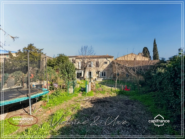 Maison bourgeoise de caractère avec jardin – 259 m² – Azille (Minervois)