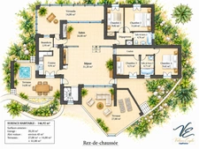 Maison d’architecte atypique avec jardin arboré, terrasses et spa à Lézignan-Corbières