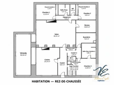 Maison à vendre à Pépieux – 4 chambres, piscine, jardin et très grand garage