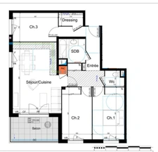 appartement à vendre 4 pièces BEAUNE (21)