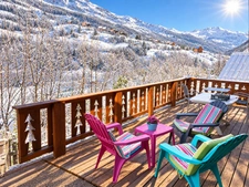 Val d'Allos, une oasis de fraicheur à la montagne - Label Famille Plus Montagne - Chalet 8 pièces - Vue montagne - Altitude 1400m